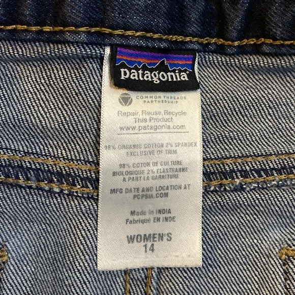 Patagonia Organic Cotton Denim Mini Skirt - Picture 4 of 9